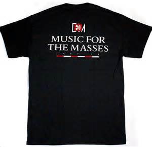 depeche mode music for the masses shirt